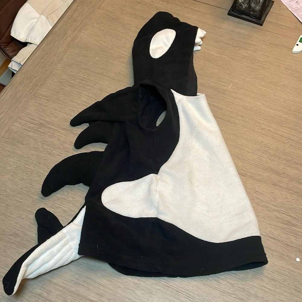 Toddler Orca costume Halloween